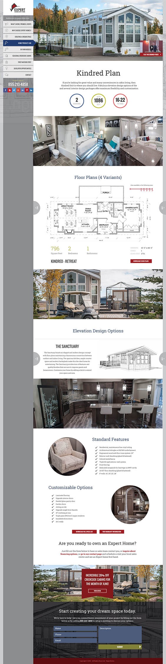 Expert Home - Product Page