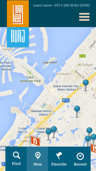 Burj Technologies Mobile Web Design