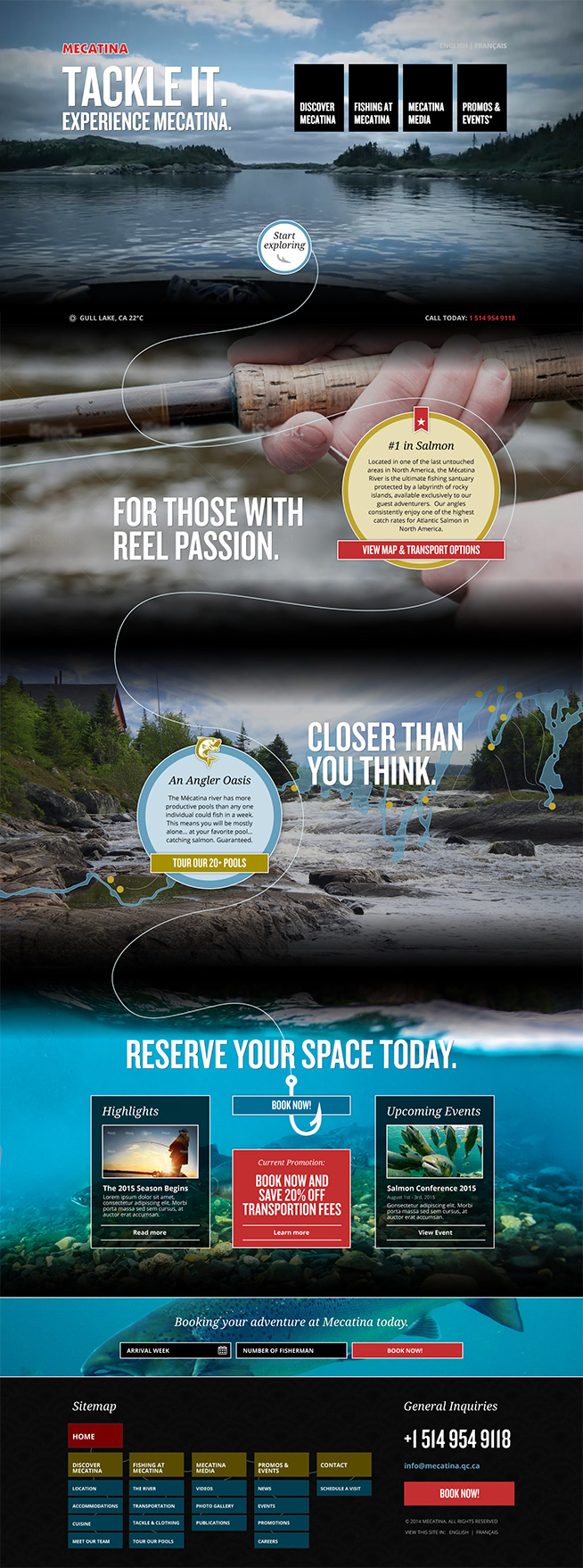 Mecatina Web Design Wireframe